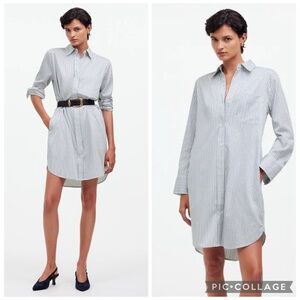 Madewell Y-Neck Relaxed‎ Shirtdress
